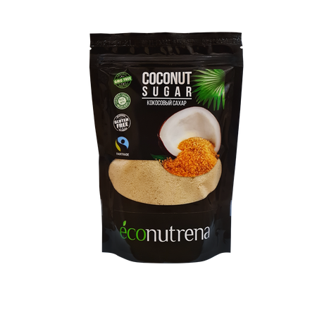 Сахар кокосовый, Econutrena, 250 г