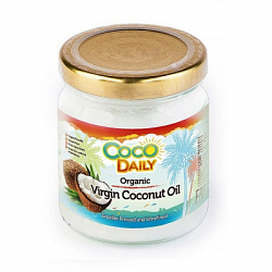 Органическое кокосовое масло, Coco Daily, 195 мл