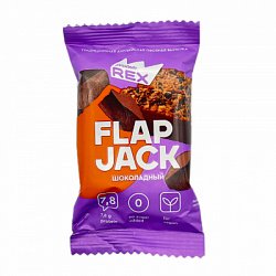 Печенье овсяное протеиновое шоколадное "FlapJack", Protein Rex, 60 г