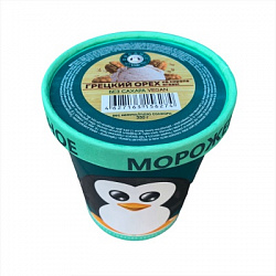 Мороженое "Грецкий орех" на сиропе агавы, 33 пингвина, 330 г