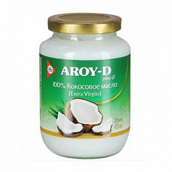 Кокосовое масло, Aroy-D, 450 мл