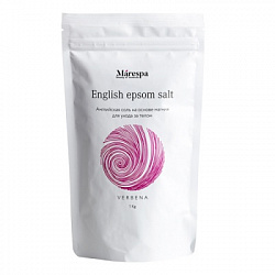 Английская соль с эфирными маслами вербены и мандарина, Marespa, 1 кг