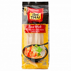Рисовая лапша 10 мм, Real Thai, 250 г