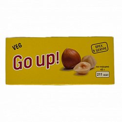 Батончик с нугой "Go up" (Натс), Raw to go, 45 г