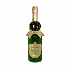 Шампанское "Безалкогольное Полусладкое" (виноградное), 750 мл
