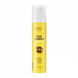 Крем солнцезащитный для лица и тела "Sun Screen" SPF 30, Mi&Ko, 100 мл