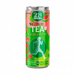 Зеленый чай Колд брю Гуава + Лайм, 28 seeds, 330 мл