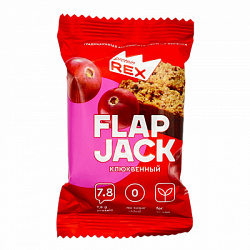 Печенье овсяное протеиновое клюквенное "FlapJack", Protein Rex, 60 г