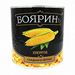 Кукуруза консервированная, Бояринъ, 240 г