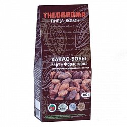 Какао-бобы необжаренные "Форастеро", Theobroma, 100 г